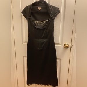 Karen Millen - Size 6 - Black Polyester Dress